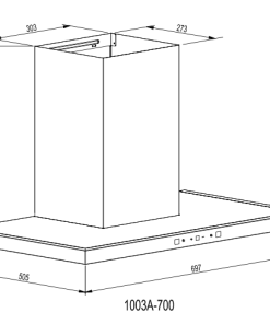 MÁY HÚT MÙI BOSS BL2003A